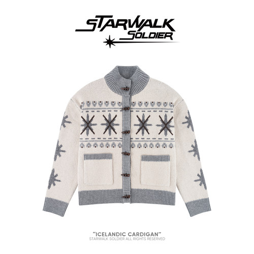 starwalk费尔岛毛衣外套