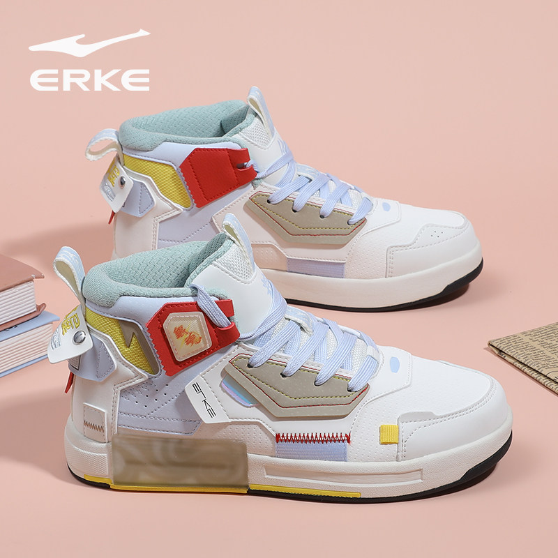 银魂鸿星尔克奇弹女鞋冬季