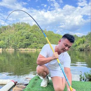 金龙斩鲟龙鱼竿5H超轻超硬钓鱼竿新品