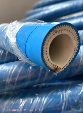 格雷特蓝色耐负压打奶管FDA认证钢丝橡胶管RE40厂家