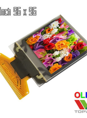 1.12寸彩色1.1寸oled液晶1.0寸拓微9696TDDJG02方屏1.2英寸topwin