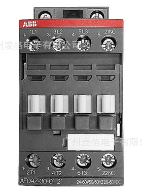 ABB圈接触器AF09Z-30-01-21*24-60V AC/20-60V DC 货号10239791
