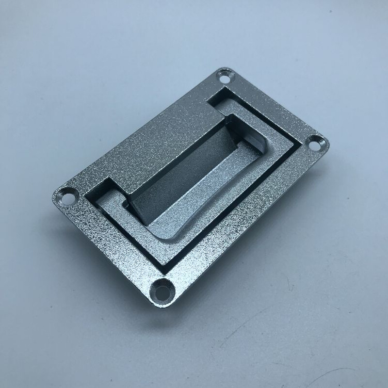 PL002-2，MS125-3磨砂锌合金拉手，嵌入式暗提手，机箱机柜门把手