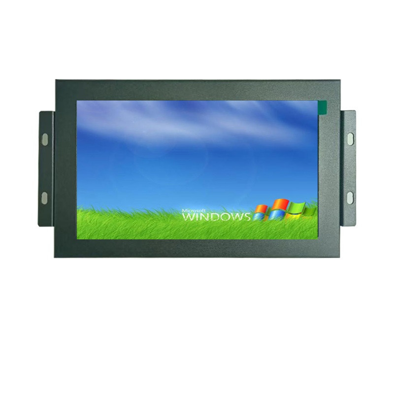 7寸宽屏监视器开放式金属壳工业显示器VGA HDMI AV BNC高清屏