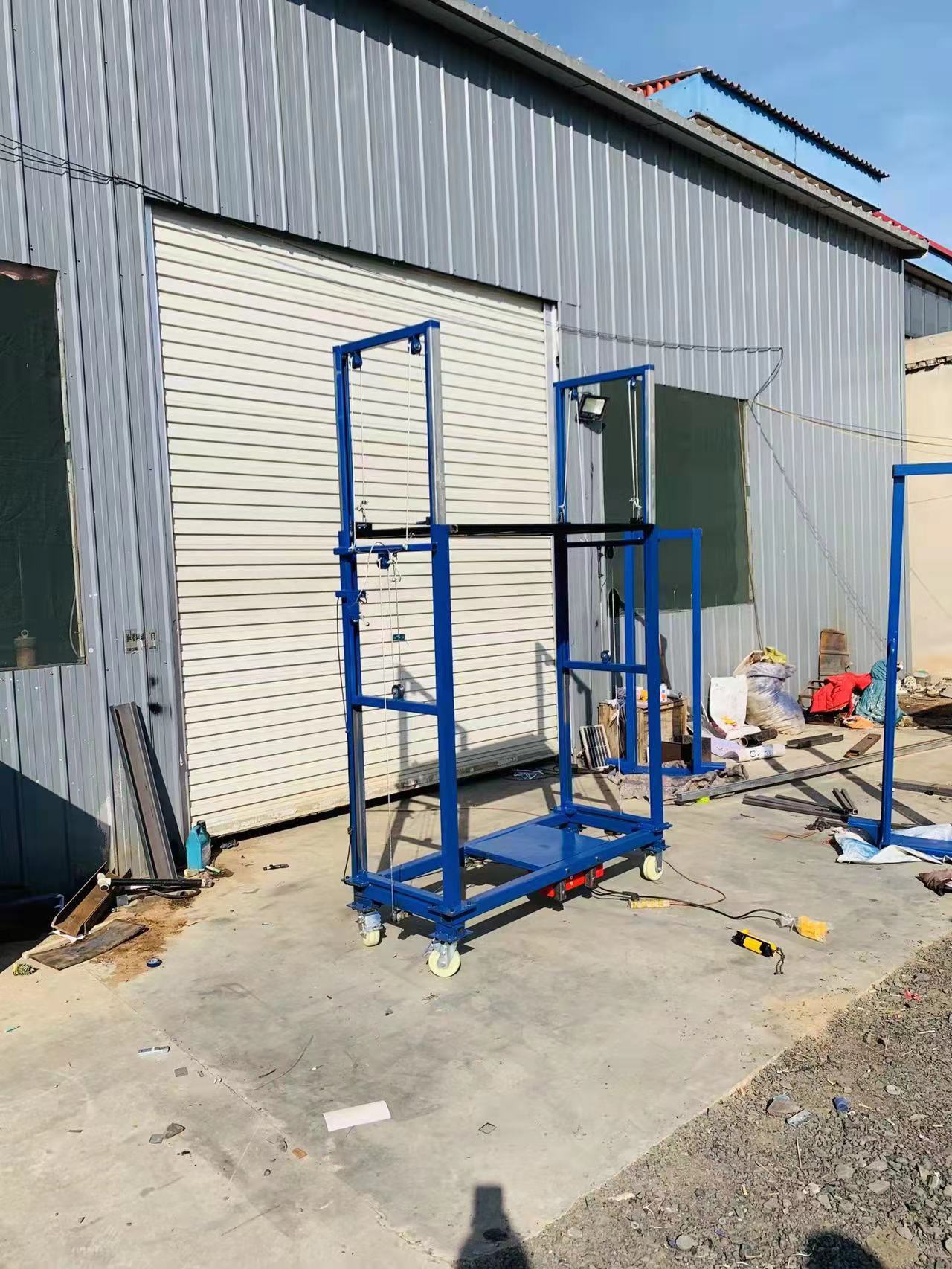 批发电动脚手架移动折叠式登高家用装修升降平台遥控升高工地施工