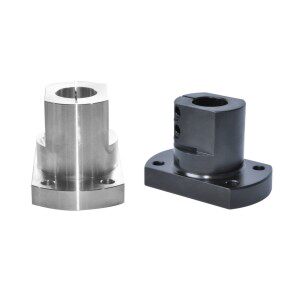 替代RBT01底座用支座 RBT02法兰型 钢制开口型RBT06导向轴支座