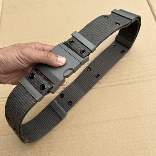 21编织外腰带3521厂战术户外军训腰扣收腰灰耐磨结实工作干活系衣
