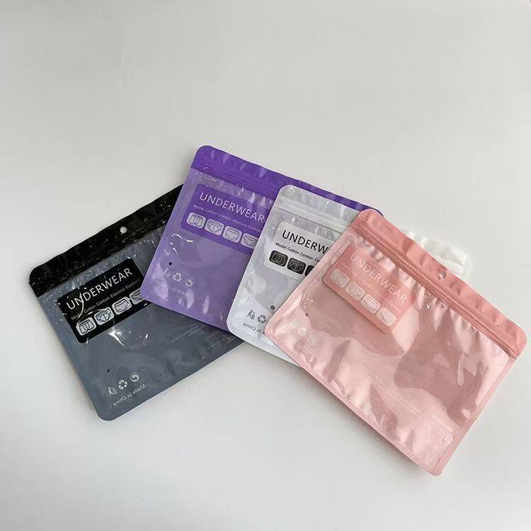 装内裤的小袋子彩色内裤包装袋高档透明密封袋包装袋自封袋现货男