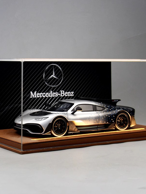 1:18 Mercedes-Benz ONE-AMG лимитированная статическая коллекционная модель автомобиля из сплава имитация высококлассной коллекции моделей автомобилей Изображение 1