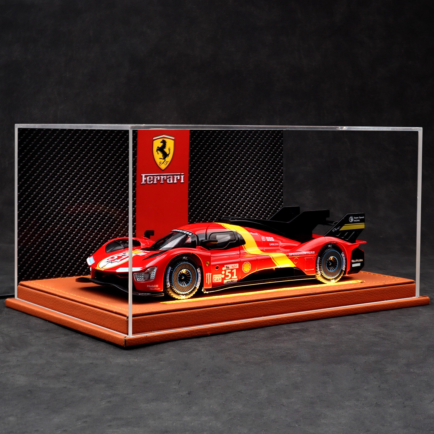 法拉利499P合金24H勒芒耐力赛车