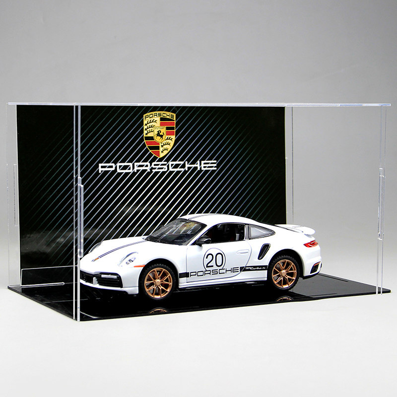 保时捷911跑车模型20周年纪念版合金汽车玩具高档男生520生日礼物