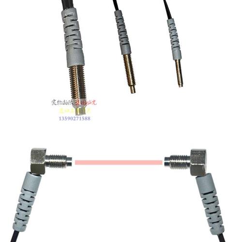 光纤传感器光纤放大器对射漫反射探头CRS-402N RS310-TZ弯头L直角