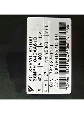 安川伺服电机 GMPH-04D61D/08D61D现货库存质保一年询价