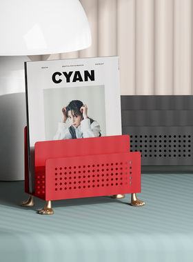 空之喵喵猫爪小型书架创意简易收纳架桌面置物架办公桌卧室床头