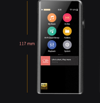 适用山灵  m5s屏幕贴膜高清磨砂防指纹防反光膜非钢化膜