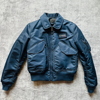 ￼ 面料超赞 海外版飞行服秋冬CWU-45P夹克棉服 翻领飞行员棉衣