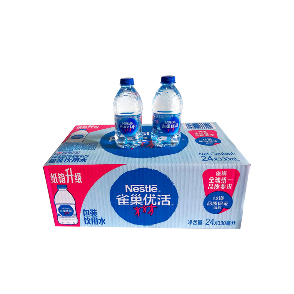 【10箱】雀巢优活330ml*24瓶/箱 整箱小瓶饮用水上海同城送货上门