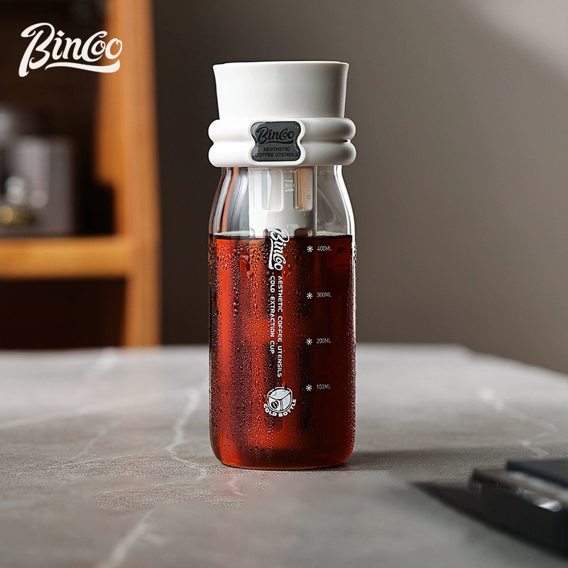 Bincoo冷萃杯咖啡杯便携随行冷萃瓶冷萃壶玻璃水杯冰美式冷泡杯子