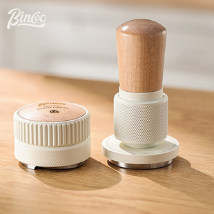 Bincoo冲击粉锤咖啡压粉器意式咖啡机工具恒力30磅闪击压粉锤套装