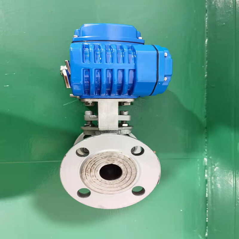新品电动铸钢法兰球阀Q941uF-16CC高温水蒸汽调节阀快开220V防爆