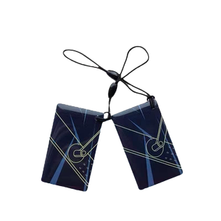 小区门禁电梯IC滴胶卡ID复制卡扣T5577可擦写CUID空白卡5200卡M1