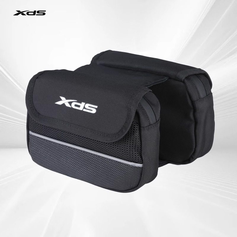 喜德盛（xds）自行车包 山地车包上管包 车前包 黑色红色随机
