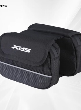 喜德盛（xds）自行车包 山地车包上管包 车前包 黑色红色随机