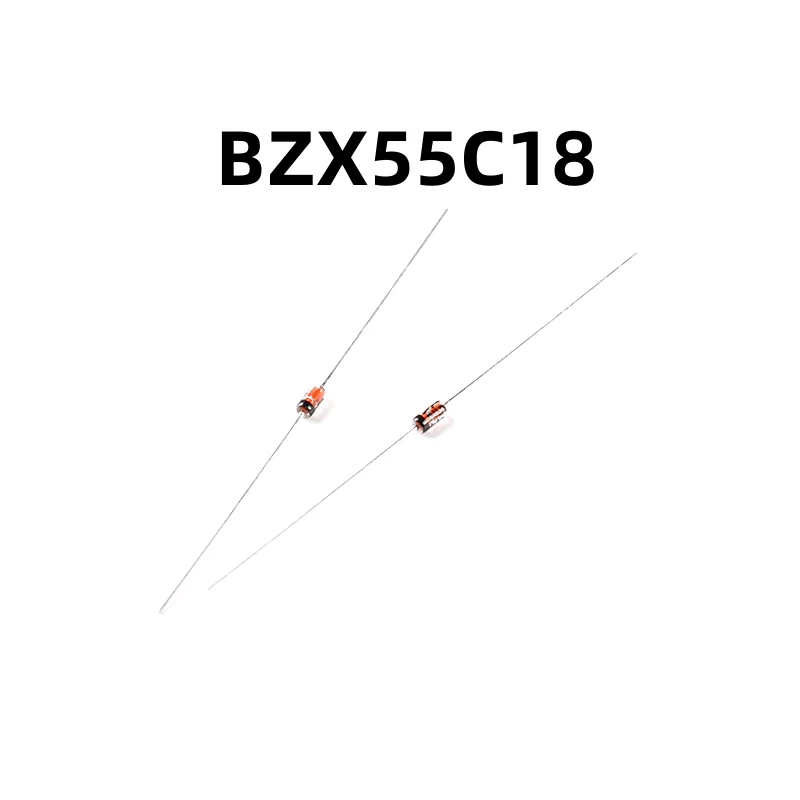 （200只）原装正品 BZX55C18 DO-35 18V/0.5W 直插稳压二极管