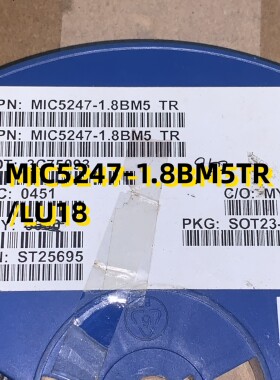 MIC5247-1.8BM5TR/LU18  04+ SOT153  原装现货