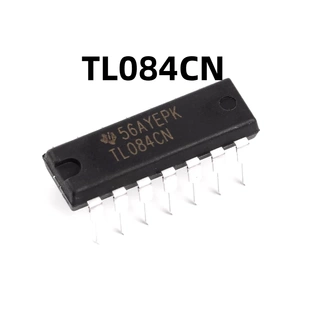 DIP 直插 原裝 正品 JFET 線性儀表 TL084CN 四運(yùn)算放大器芯片