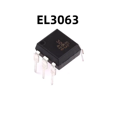 EL3063 DIP-6 原装正品 直插 光电耦合器 可控硅驱动 触发器
