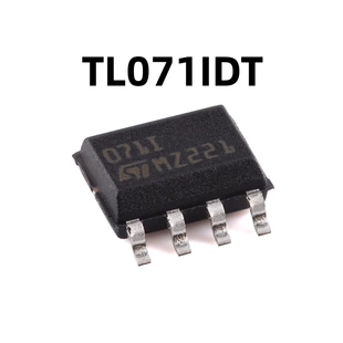 TL071CDT SOP-8原装 JFET输入单路运算放大器芯片 低输入偏置电流