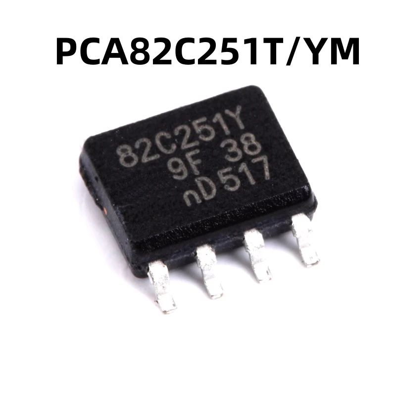 PCA82C251T/YM SOP-8原装正品 贴片  CAN总线收发器芯片 24V
