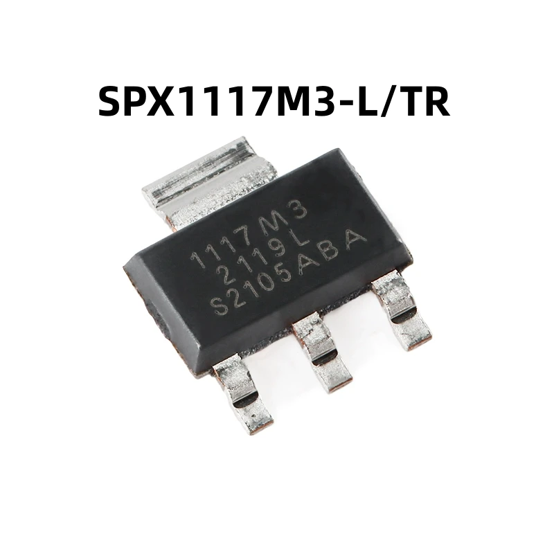 SPX1117M3-L/TR SOT-223 原装正品 贴片 800mA低压差稳压器芯片