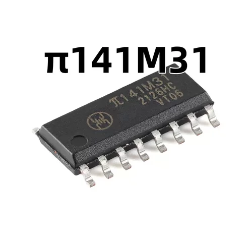 π141M31 SOIC-16 增强型ESD 3kVrms 10Mbps四通道数字隔离器原装