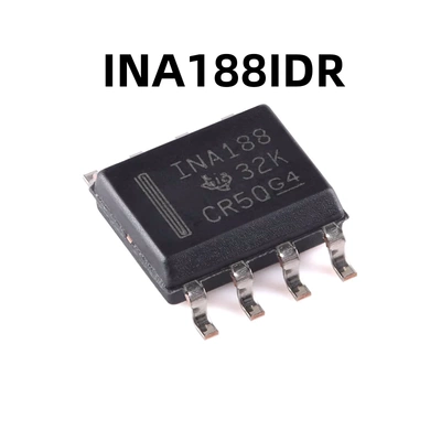 INA188IDR SOIC-8 原装正品 仪表放大器芯片