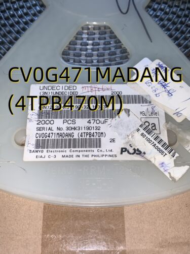 CV0G471MADANG(4TPB470M)  03+ SMD  原装现货