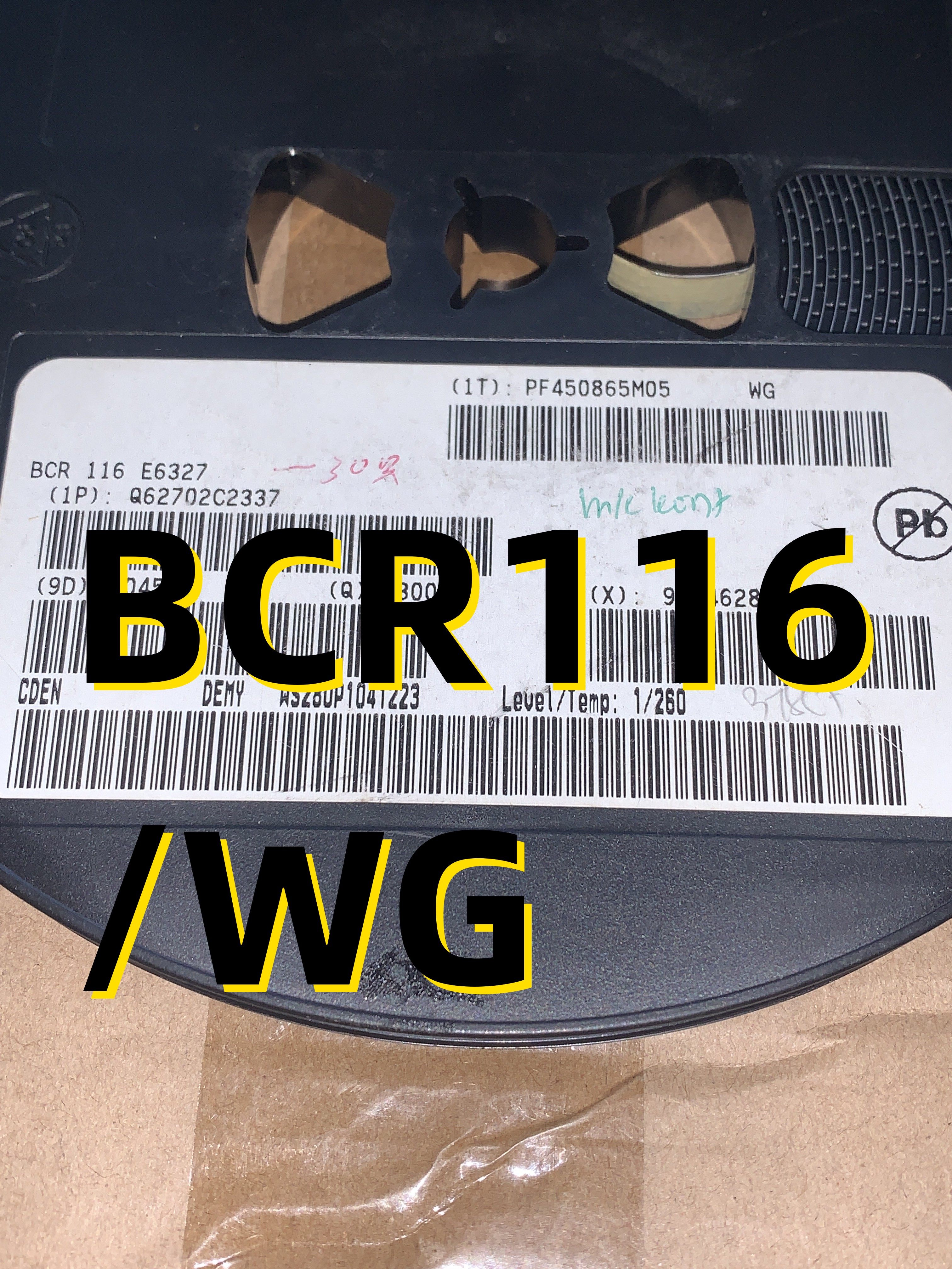BCR116/WG  04+ SOT23 (pb)  原装现货