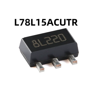 L78L15ACUTR SOT-89 原装正品 0.1A正电压稳压器芯片