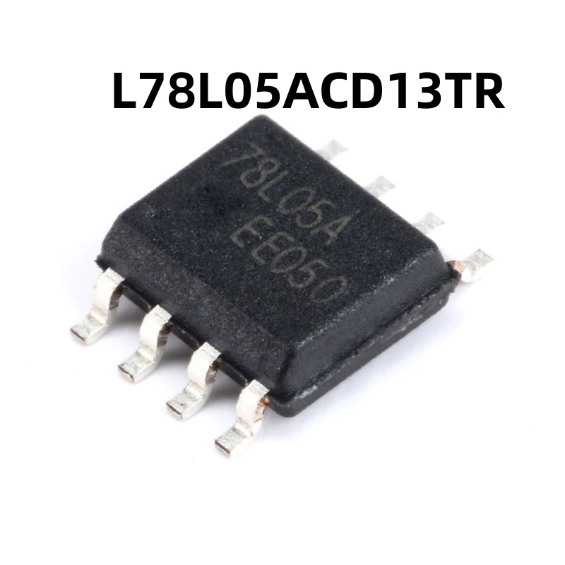 L78L05ACD13TR SOP-8 原装正品 贴片 稳压器芯片 1.7VDO 0.1A 5V