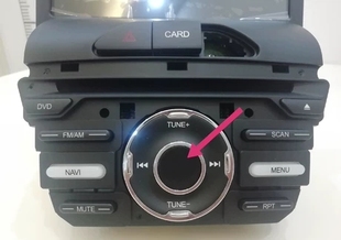 福特福克斯翼虎DVD飞歌导航中控屏幕音响齿轮旋钮按钮按键开关键