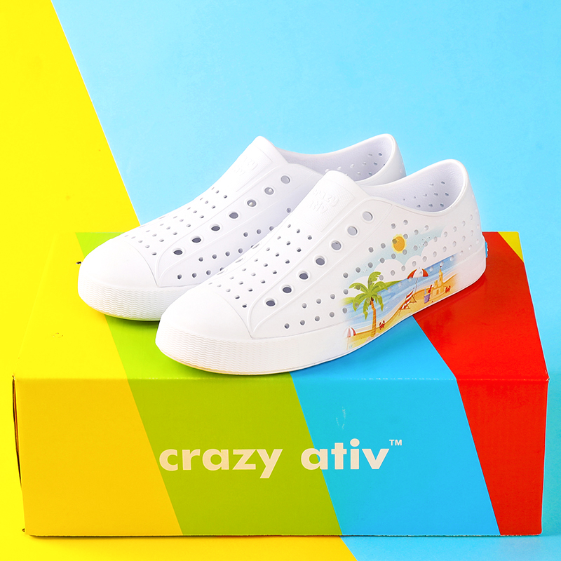 蓝标洞洞鞋官方正品夏季洞洞鞋