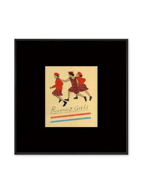 中古风装饰画人物挂画小众玄关沙发背景墙床头边柜摆画墙上壁画