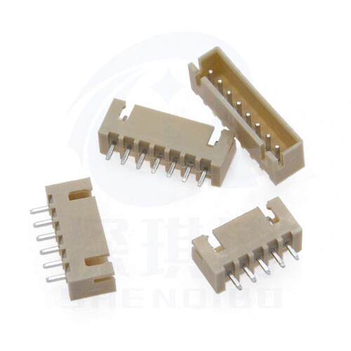 2.54mm直针针座XH-2A/3/4/5/6/12P耐温接插件PCBxh254端子