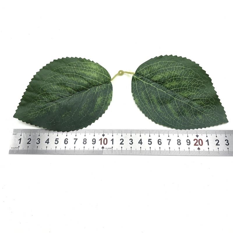 两片绣球叶仿真花仿真树叶仿真植物绣球花枝射骨叶配件装饰