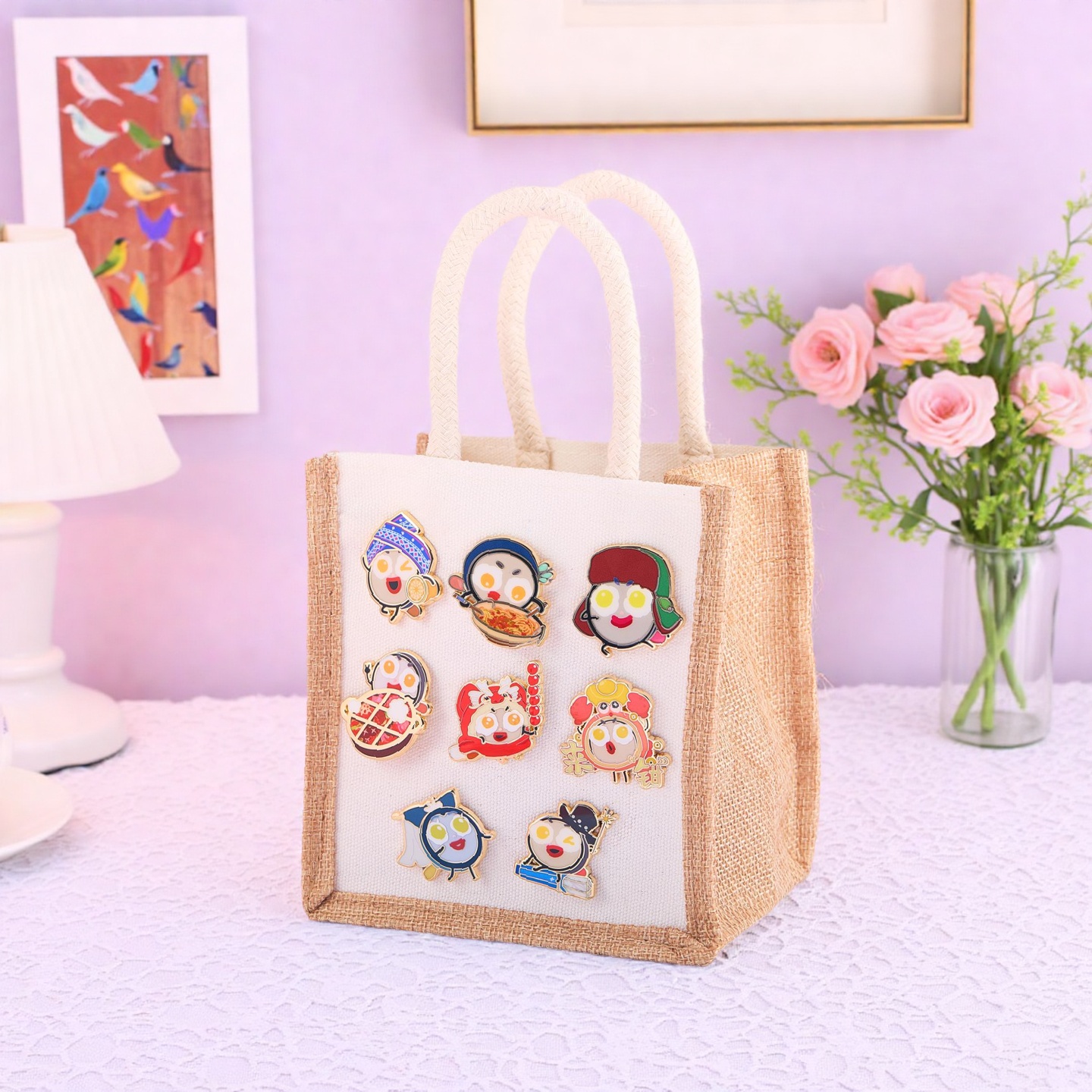 周深卡通金属徽章挂件礼物潮玩