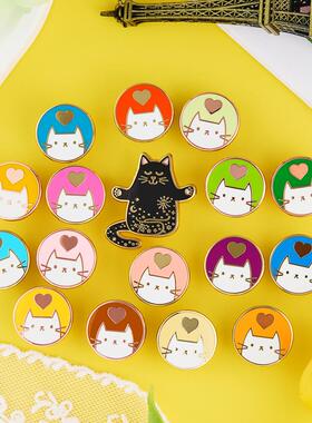 凯蒂猫卡通胸针徽章别针包包挂件饰品可爱学生生日礼物hellokitty