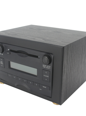 丰田10款-13款锐志原车CD机主机改装家用音响机箱外壳盒尾线天线