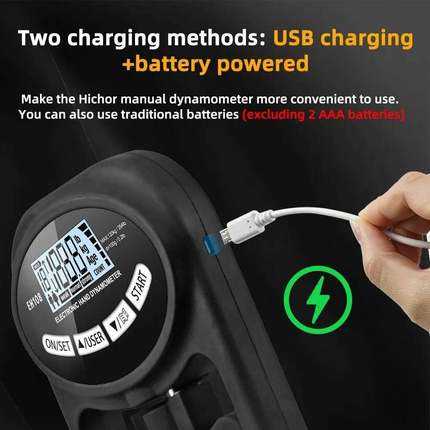 Grip Strength Tester 265Ls/120Kg Digital Hand Dynamometer G