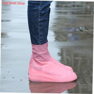 Shoe Cover Silicone Rain Shoes Waterproof Unisex Prote Boots